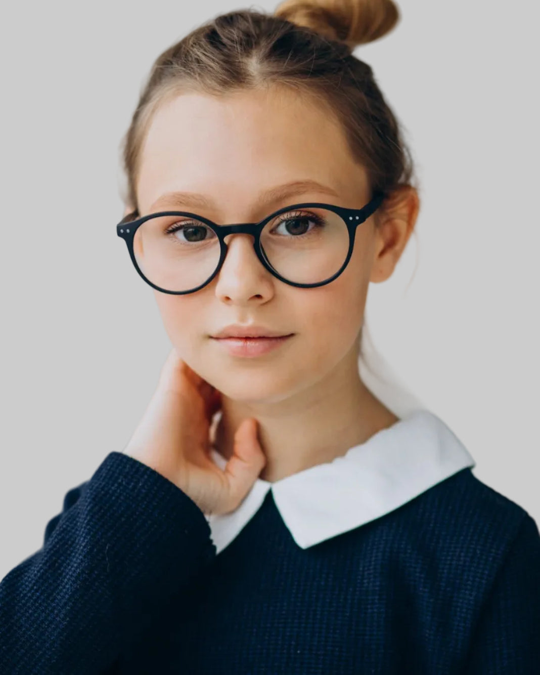 Kids optical eyeglasses with durable and lightweight frames